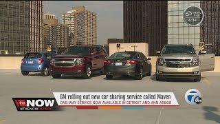 General Motors launches car-sharing app "Maven"