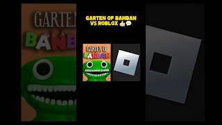 Roblox vs Garten Of Banban  #shorts