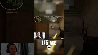 ACE 5 taga qarshi o'zim #cs2 #skills #gaming #csgo #counterstrike #streamer
