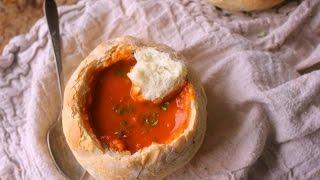 4 Ingredient Crusty Bread Bowls