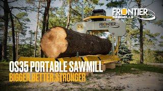 Introducing the Frontier OS35 Portable Sawmill