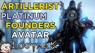 Lost Ark Artillerist Founder's Pack Avatar | Platinum Founder's Skin | Gunner