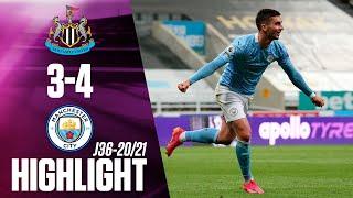 Highlights & Goals | Newcastle vs. Manchester City 3-4 | Telemundo Deportes