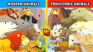 Modern vs Prehistoric Wild Animals [S1] | Animal Animation