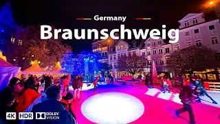 Braunschweig, Germany  Christmas Market 2023  4K 60fps HDR Cinematic Video Tour