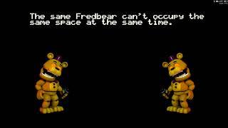 Fnaf World Universe End (Fredbear ending) #Shorts