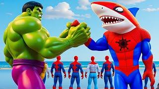 CAPTAIN Vs Evolution HULK, SPIDERMAN, THOR 3: Who Is The King Of Super Heroes ? | LIVE STORY ACTION
