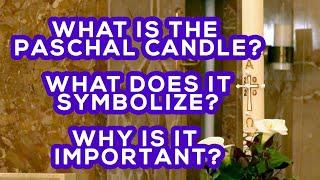 What is the Paschal Candle? What does it symbolize & its importance? Let's find out w/ Fr. Marinello