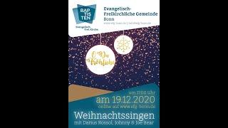 EFG Bonn | Weihnachtssingen mit Darius Rossol | 19.12.2020