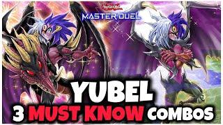 3 MUST KNOW YUBEL COMBOS! (YUBEL GUIDE)