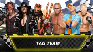 Undertaker Kane & Boogeyman vs. John Cena Randy Orton & Brock Lesnar | Tag Team Match