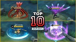 TOP 10 BEST ASSASSIN FOR SEASON 33 ~ MOBILE LEGENDS