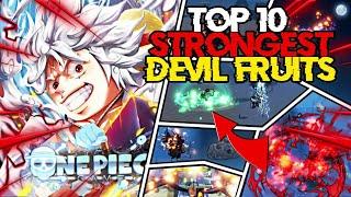 [AOPG] Top 10 Strongest Devil Fruits In A One Piece Game | Roblox