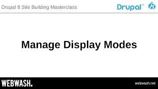 2.2 - Manage Display Modes