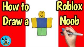 How to Draw a Roblox Noob | Roblox Art Lesson