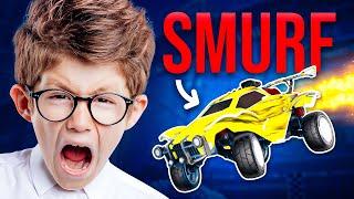 I Smurfed In CHAMP To Prove It's Not Luck... ROCKET LEAGUE | #1