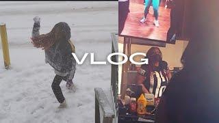 VLOG:SNOWBALL FIGHT + TRAP CARDIO DAY 5 ️ ‍️