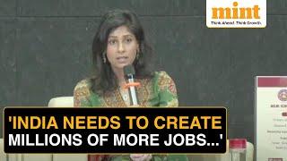 India Needs To Create LOTS Of Jobs In A Short Time: IMF's Gita Gopinath At Delhi School Of Economics