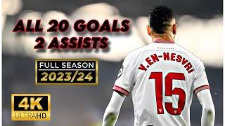 Youssef En-Nesyri   • Full Season Goals & Assists! •  2023/2024 | 4K ULTRA HD