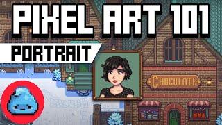 Pixel Art 101: Haunted Chocolatier Portrait Tutorial