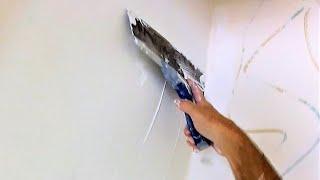 How To Skim Coat Inside Corners