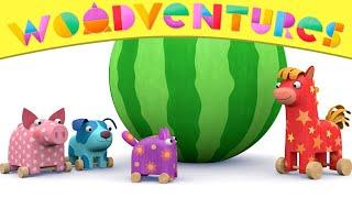 WOODVENTURES  Watermelon  Educational Cartoon Series for Preschoolers