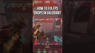  VALORANT: HOW TO QUICKLY FIX FPS DROPS | How to Optimize Valorant on Low-End PC ️