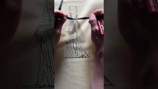 Sketching Architecture - Organic Vernacular Tower