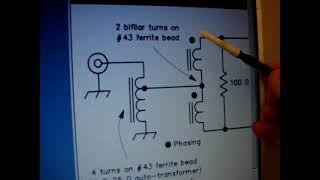 Transformers winding on HF in phase splitter - part 4