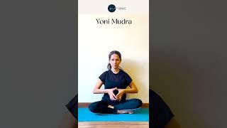 Yoni Mudra - Womb Gesture | Padmasana | Yoga for Beginners #shorts