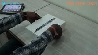 The New iPad 3 unboxing and quick hands on - The Desi Tech India