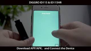 Diggro ID115 and ID115HR fitness tracker