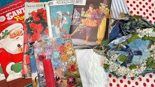 Garage Sale Haul!  Junk Journal Supplies