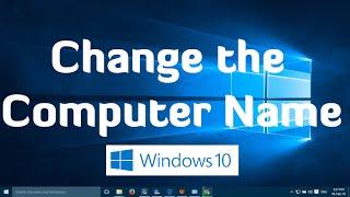 How to rename your computer in windows 10