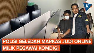 Detik-detik Polisi Geledah Kantor Judi Online Usai Tangkap Pejabat dan Pegawai Komdigi