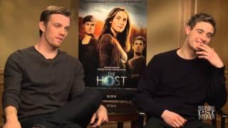 Jake Abel and Max Irons interview with Phillip Siddiq for The Host.