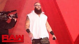 The Bar meet "Brains Strowman": Raw, April 2, 2018