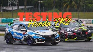 Testing 22PROSHOP HONDA FK8 Race Car