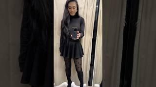 Dressing room moment  #nylon #tights #fashion #fyp