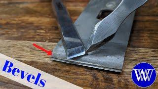 The Truth About Secondary Bevels and Back Bevels on Planes and Chisels