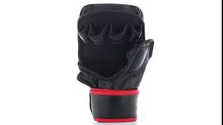 UFC MMA 8oz Sparring Glove - Red & Black