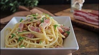 SPAGHETTI ALL'ABRUZZESE,  veloci, saporiti e cremosi