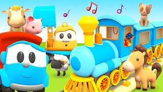  Leo der Lastwagen Musik. Kinderlieder zum Mitsingen. LIVE Animation