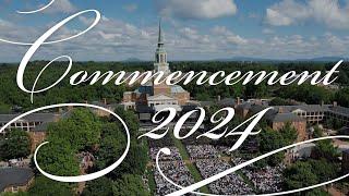 Wake Forest Commencement 2024