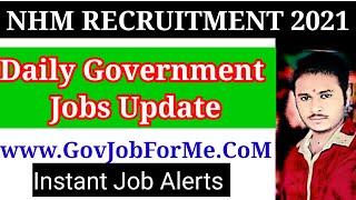 NHM VACANCY 2021 MAHARASHTRA #shorts Notification By Rajendra Gavhane #youtubeshorts NHM RECRUITMENT