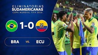 FULL MATCH: Brazil v Ecuador | 2026 World Cup qualifiers | September 2024