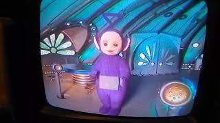 Tinky Winky Listens To 2 Voice Trumpets Sing Itsy Bitsy Spider