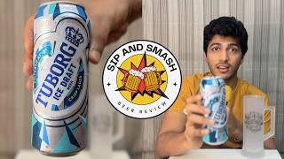 Daily Beer Review – Tuborg Ice Draft | 500ml Can Chug & Rating | 5% ABV Crisp Lager