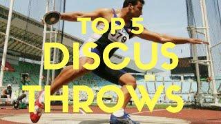 TOP 5 | Longest Discus Throws Of All Time | Discus World Records
