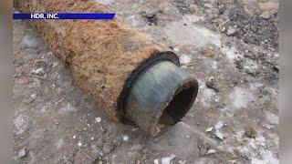 Denver Water crews uncover 'highly unusual' pipe during construction work